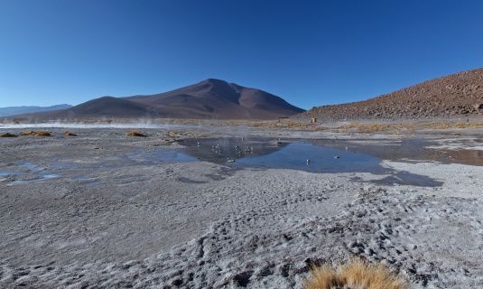 Atacama desert on Chilean bolivian border.