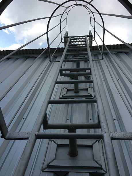 istock climb the ladder on the roof 511065320