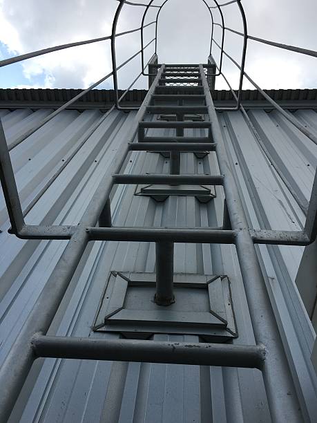 istock climb the ladder on the roof 511065326