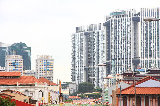 istock Shophouses in Chinatown, Singapore 511068434