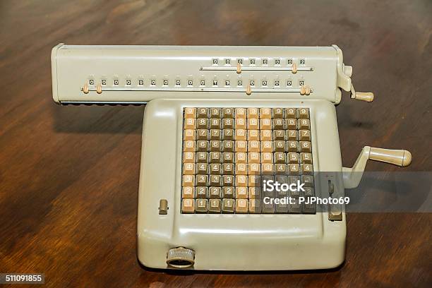 Vintage Calculator Stock Photo - Download Image Now - Antique, Calculator, Finance