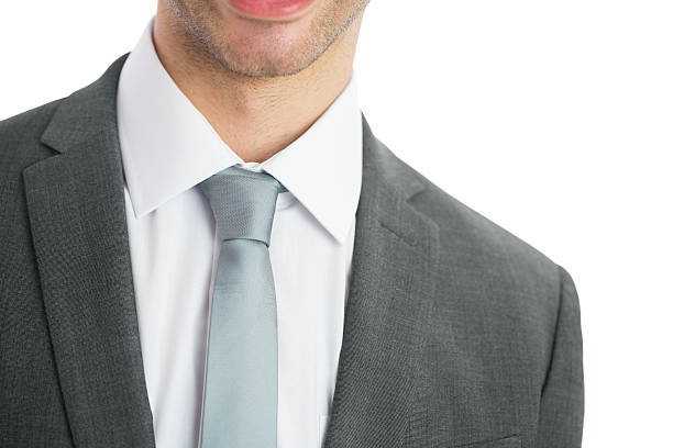 istock Mid section of businessman wearing blue tie 511093685