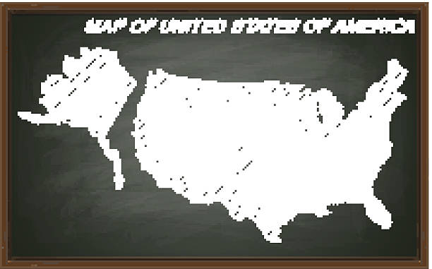 istock united states of america on blackboard 511094947