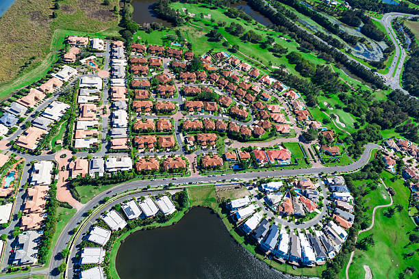 istock Neighborhood from air 511098421