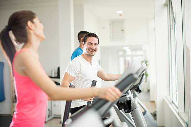 istock Young people training in the gym 511102358