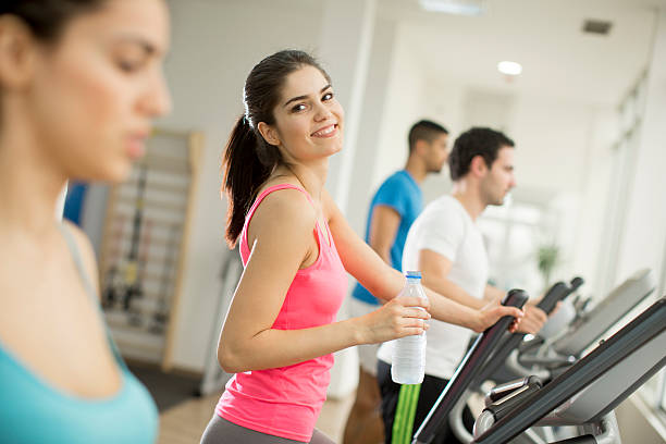 istock Young people training in the gym 511102660