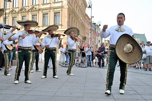 Mariachi band stock photo