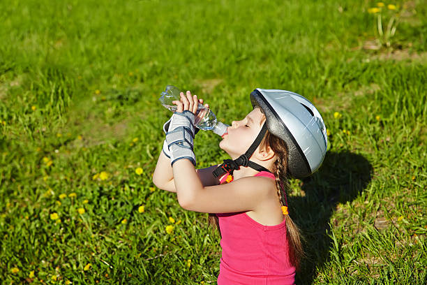 istock Little girl in roller skates at a park 511106838