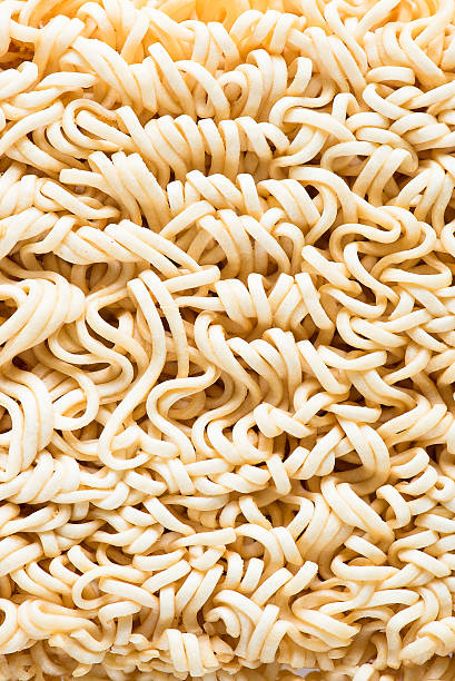 Instant noodles stock photo