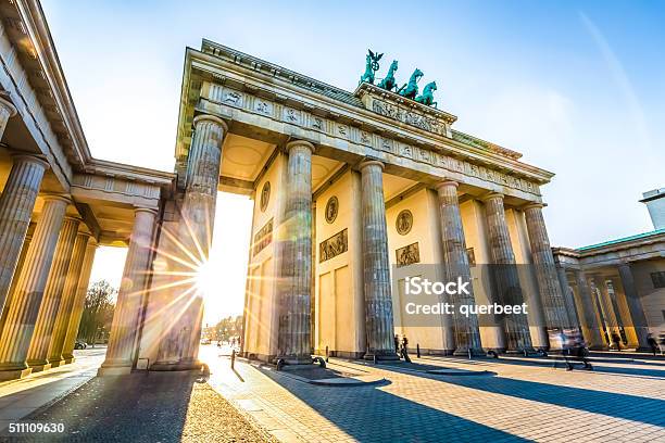 Brandenburg Gate In Berlin Stock Photo - Download Image Now - Berlin, Brandenburg Gate, Capital Cities