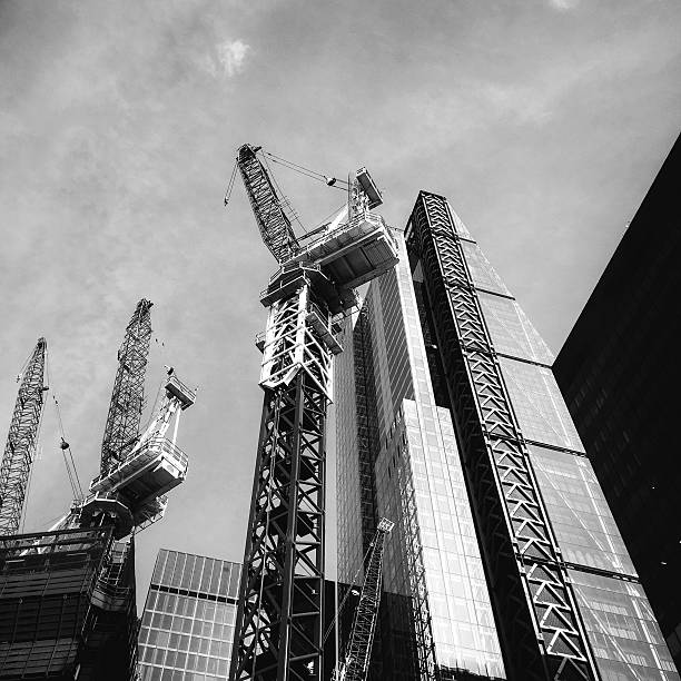 istock Construction site and skyscrapers in London 511110160