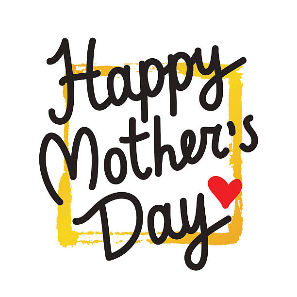 illustrazioni stock, clip art, cartoni animati e icone di tendenza di felice madri giorno. eccellente buono regalo - mothers day mother single flower family