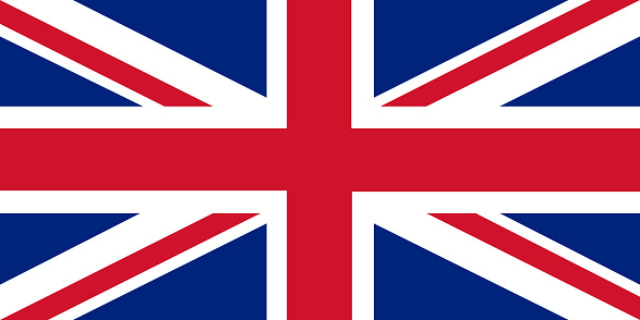 UK Flag Union Jack - large size - Proper normalised ratio (2:1) and colours (RGB 204,0,51 - 255,255,255 - 0,51,102)