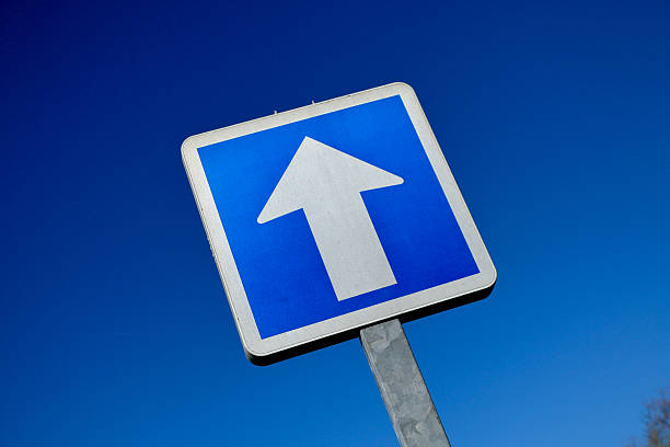 istock French One way only road sign 511111986