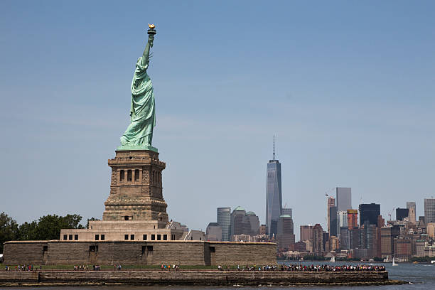 istock Statue of Liberty and Lower Manhattan 511113068