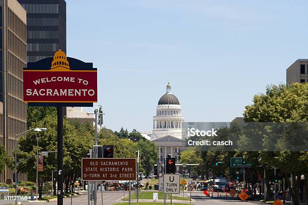 Welcome To Sacramento Stock Photo - Download Image Now - Sacramento, California, City