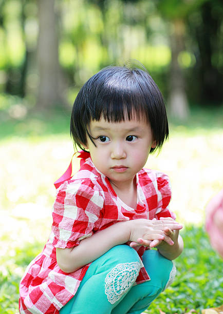 istock Cute small child in the park 511133875