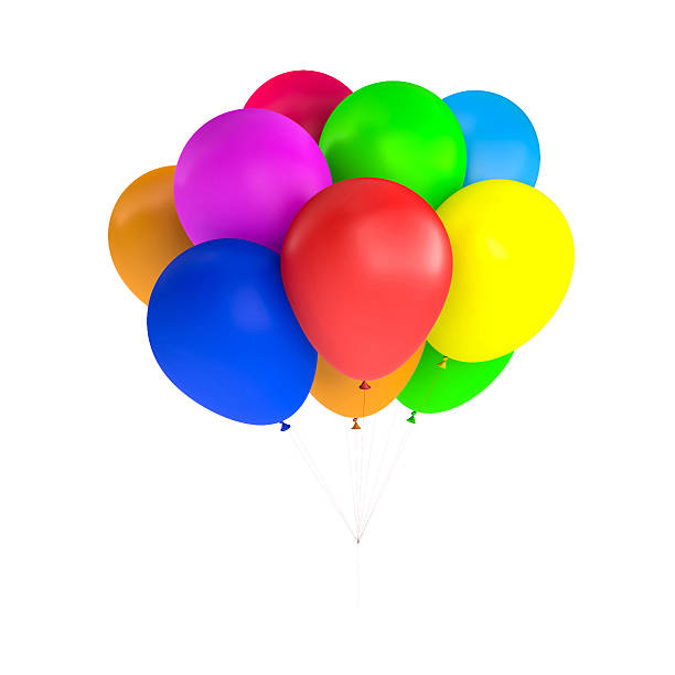 istock Bunch of coloured balloons. 511137819