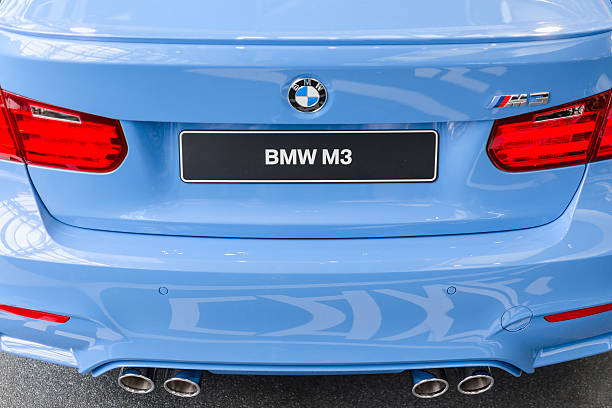 Detroit, MI, USA - January 12, 2016: BMW M2 coupe global debut car at the North American International Auto Show (NAIAS), one of the most influential car shows in the world each year.
