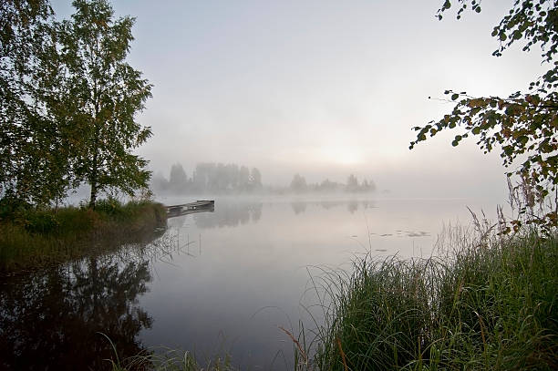 istock Finland, fog on the water. 511191234