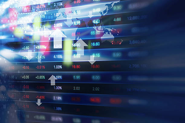 istock Stock market background design 511195524
