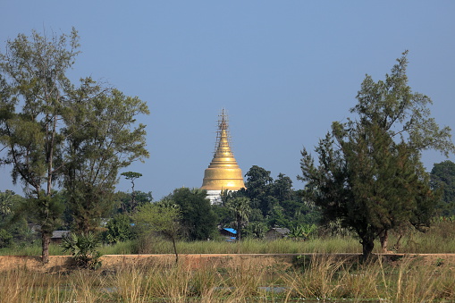 Buddhist temples of Ava in Myanmar