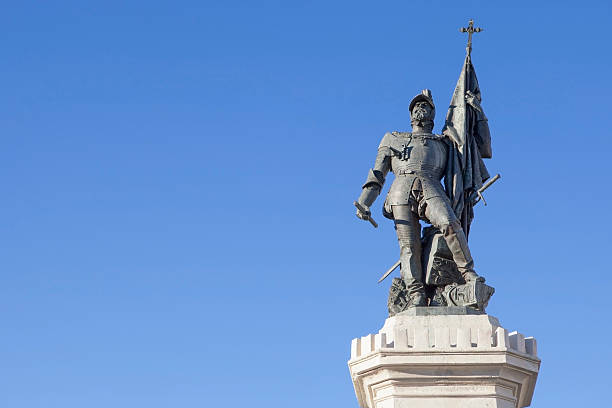 istock Statue of Hernan Cortes, Medellin, Spain 511196428