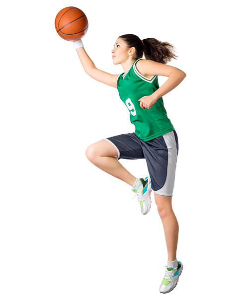 istock Young girl basketball player 511196860