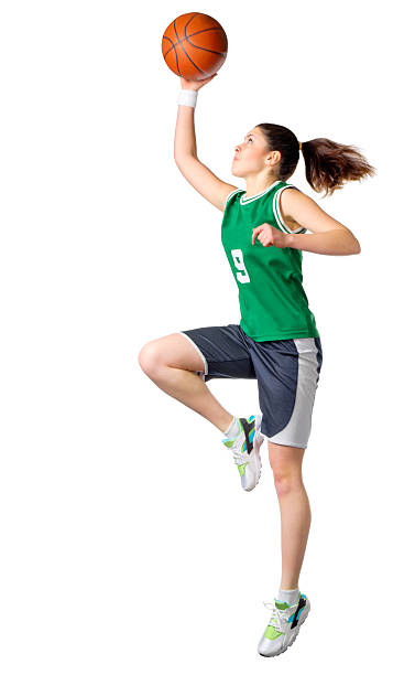 istock Young girl basketball player 511196878