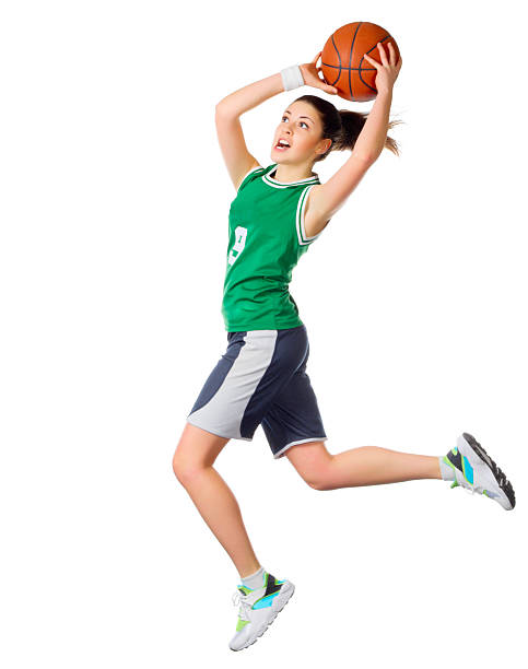 istock Young girl basketball player 511196960