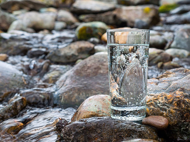 istock Natural mineral water in a glass 511198030