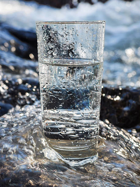 istock Natural mineral water in a glass 511198410