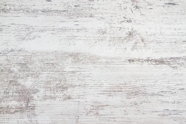 Photo of White Wooden Table Texture Background