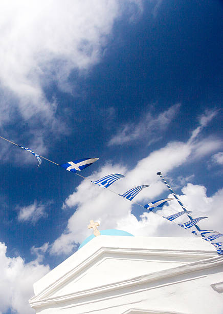 Typical Greek architecture in Mykonos