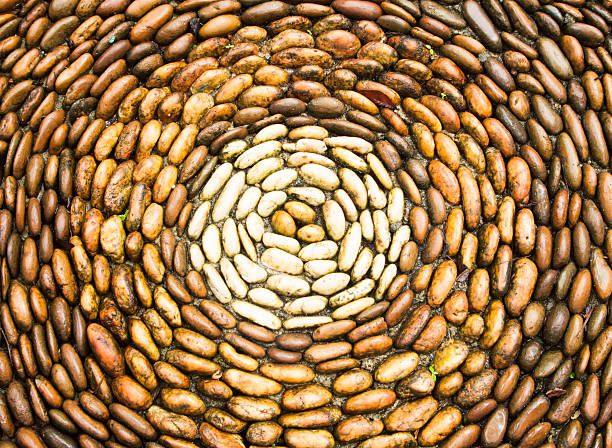 istock Place the stone in a circular background 511213653