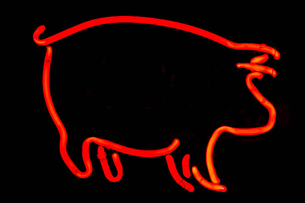 neon restaurant sign