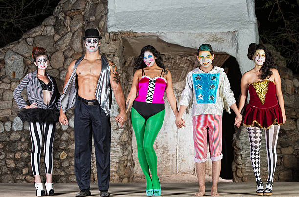 istock Group of Cirque Clowns 511215362
