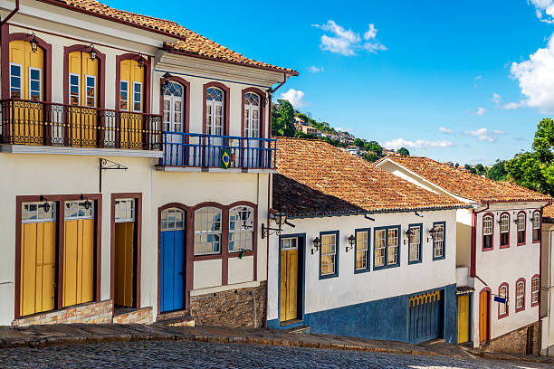 Ouro Preto in Minas Gerais State, Brazil stock photo
