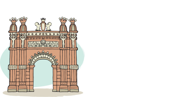 Triumphal arch, Barcelona