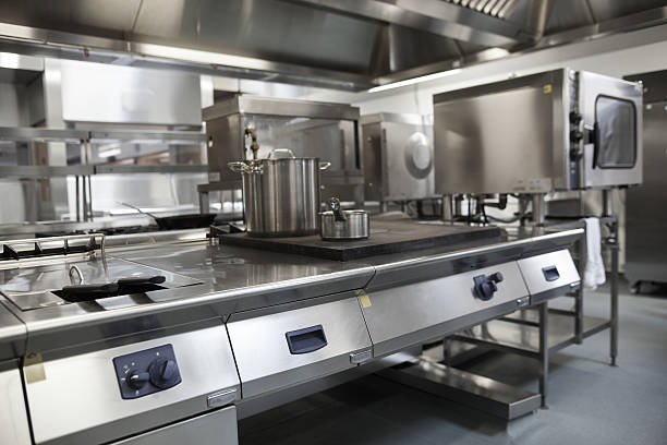 istock Picture of fully equipped professional kitchen 511243453