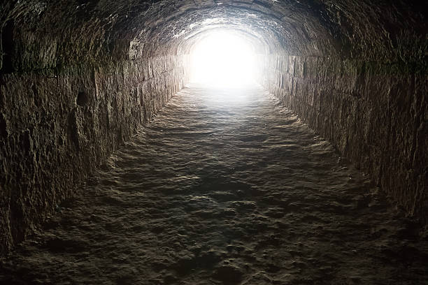 istock Light in the end of the tunnel 511245375