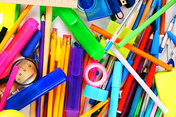 istock Stationery and school accessories. 511246637