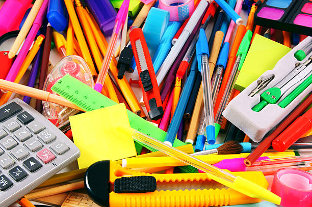 istock Stationery and school accessories. 511246639