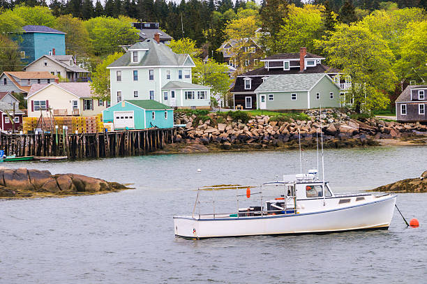 Famous fishing village in Maine
