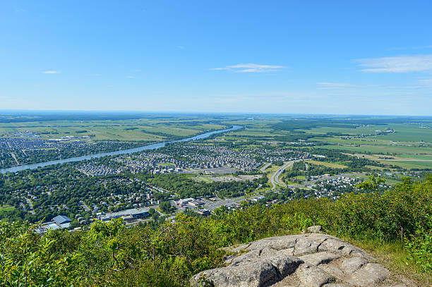 View of Mont Saint Hilaire