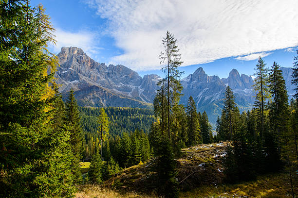 istock Pale di San Martino in Autumn 511298174