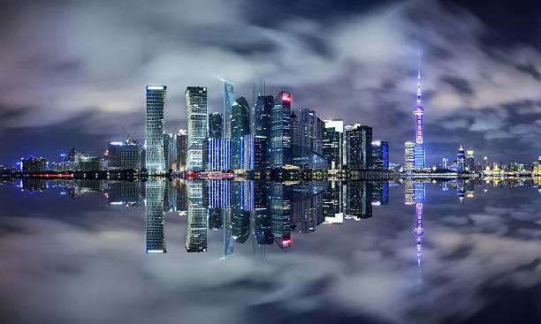 istock Panoramic view of Shanghai Skyline and Cityscape 511303688