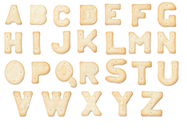 istock full English alphabet of  cracker cookie 511305078