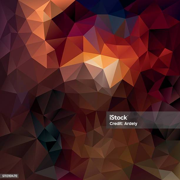 Dark Color Polygon Pattern Dark Brown Abstract Polygon Background Stock Illustration - Download ...