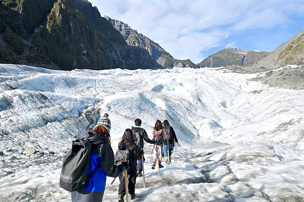 Glacier Mt Cook, Aoraki-Mt Cook National Park, Canterbury, South Island - New Zealand